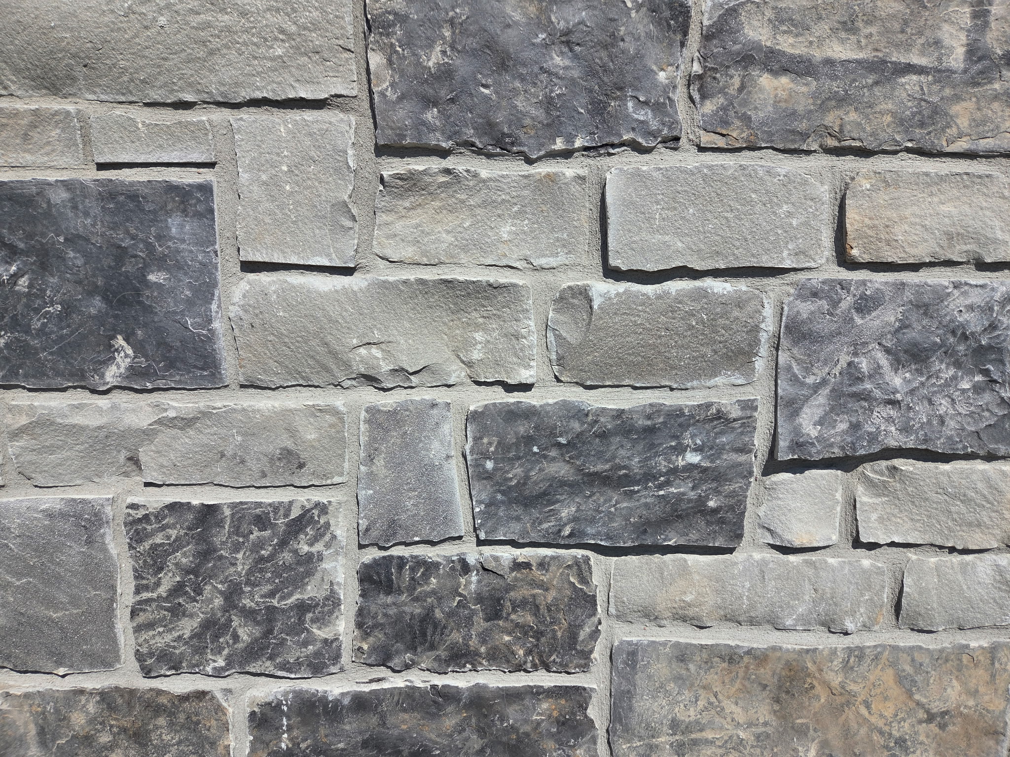 natural stone swatch rainstorm rubble